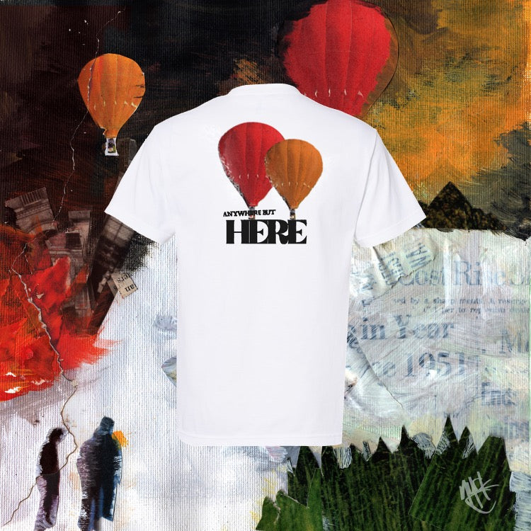 Anywhere But Here Tee (White)